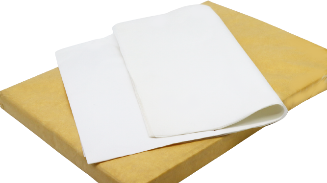 White sandwich wrapping paper